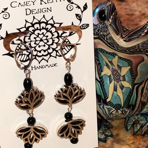 Lotus flower Earrings